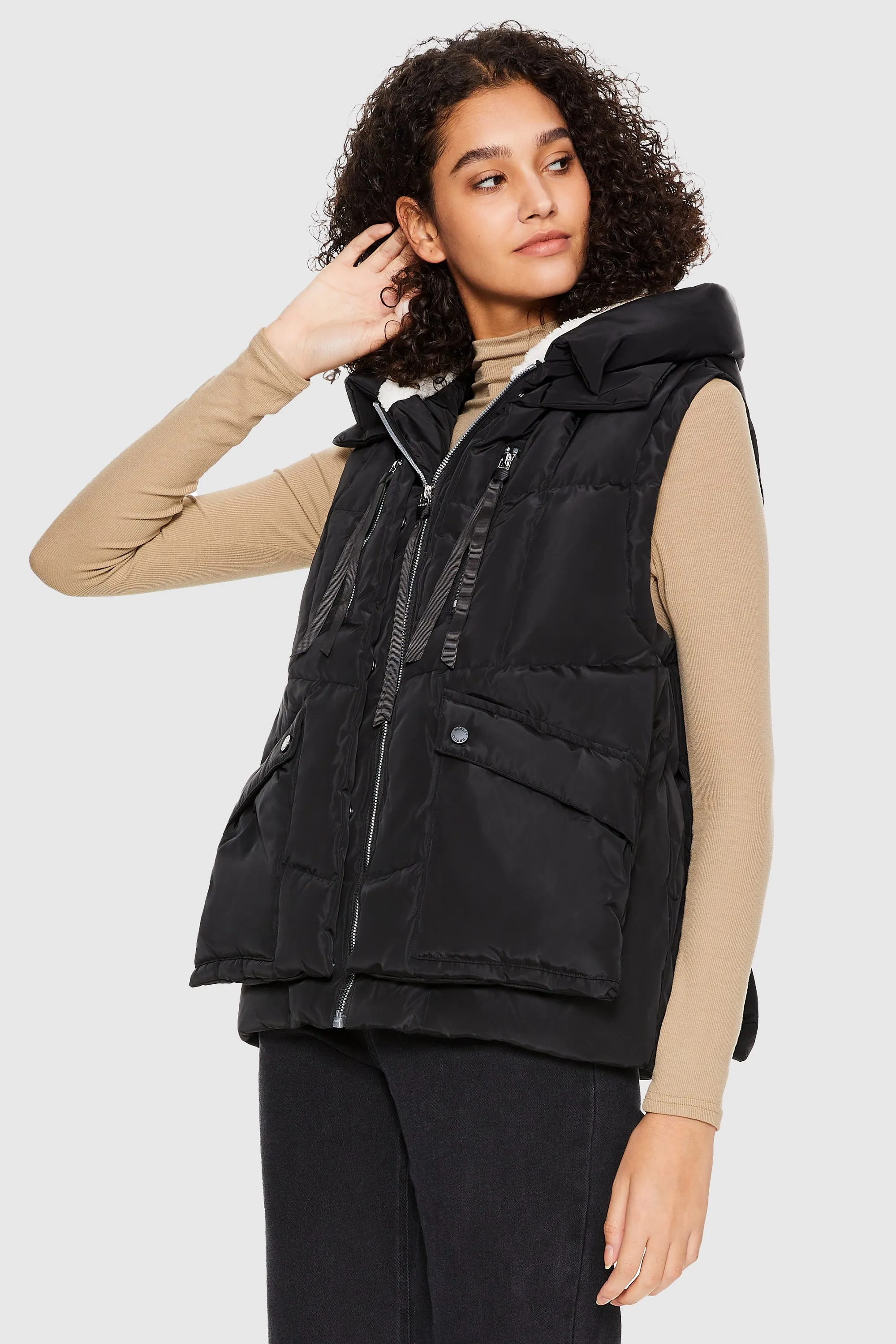 092 Classics Cropped Down Vest
