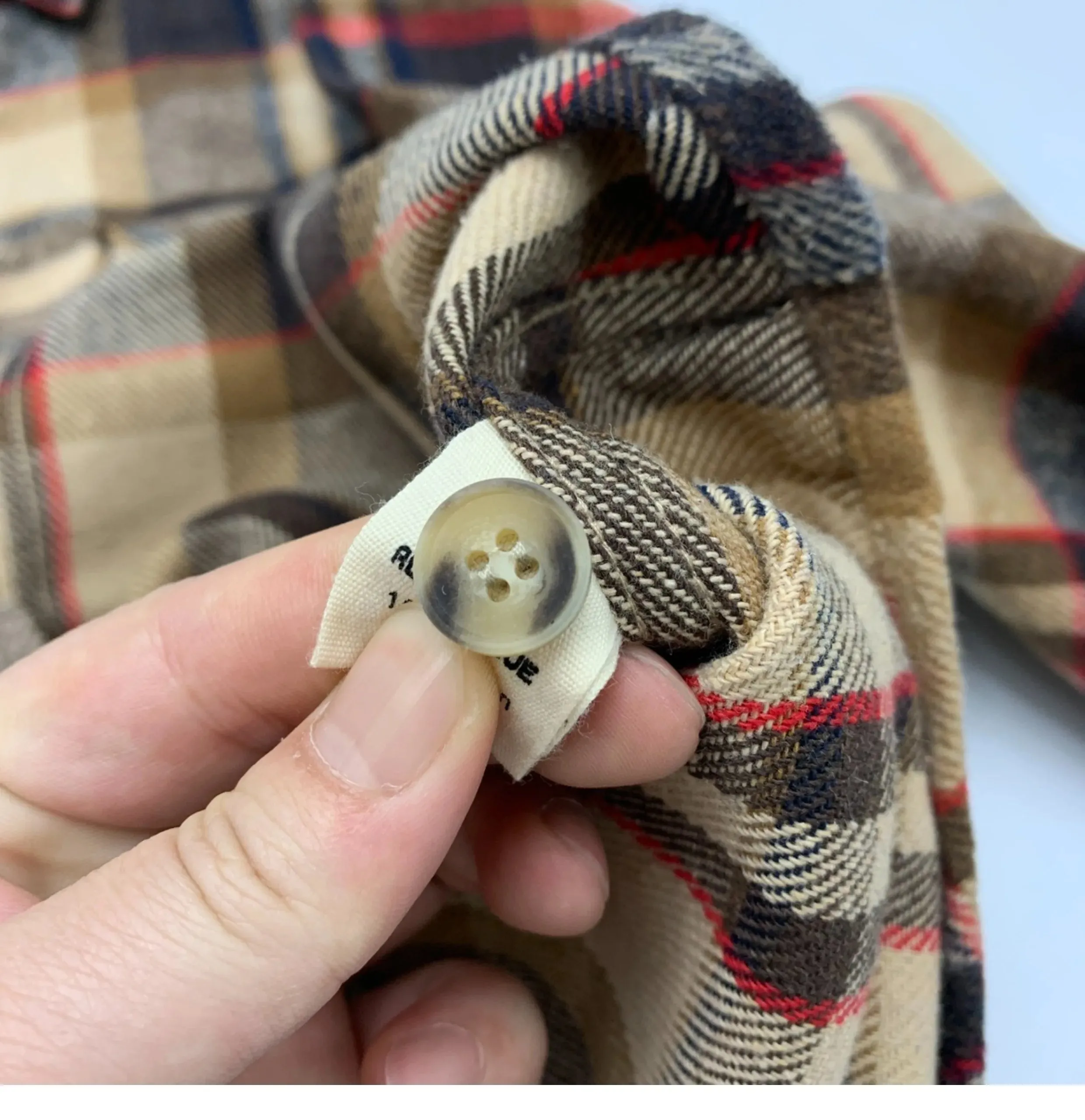 Aidase American Vintage Autumn Winter Brushed Warm Check Shirts for Men Heavyweight Thick Thermal Plaid Casual Woolen Workwear Coats