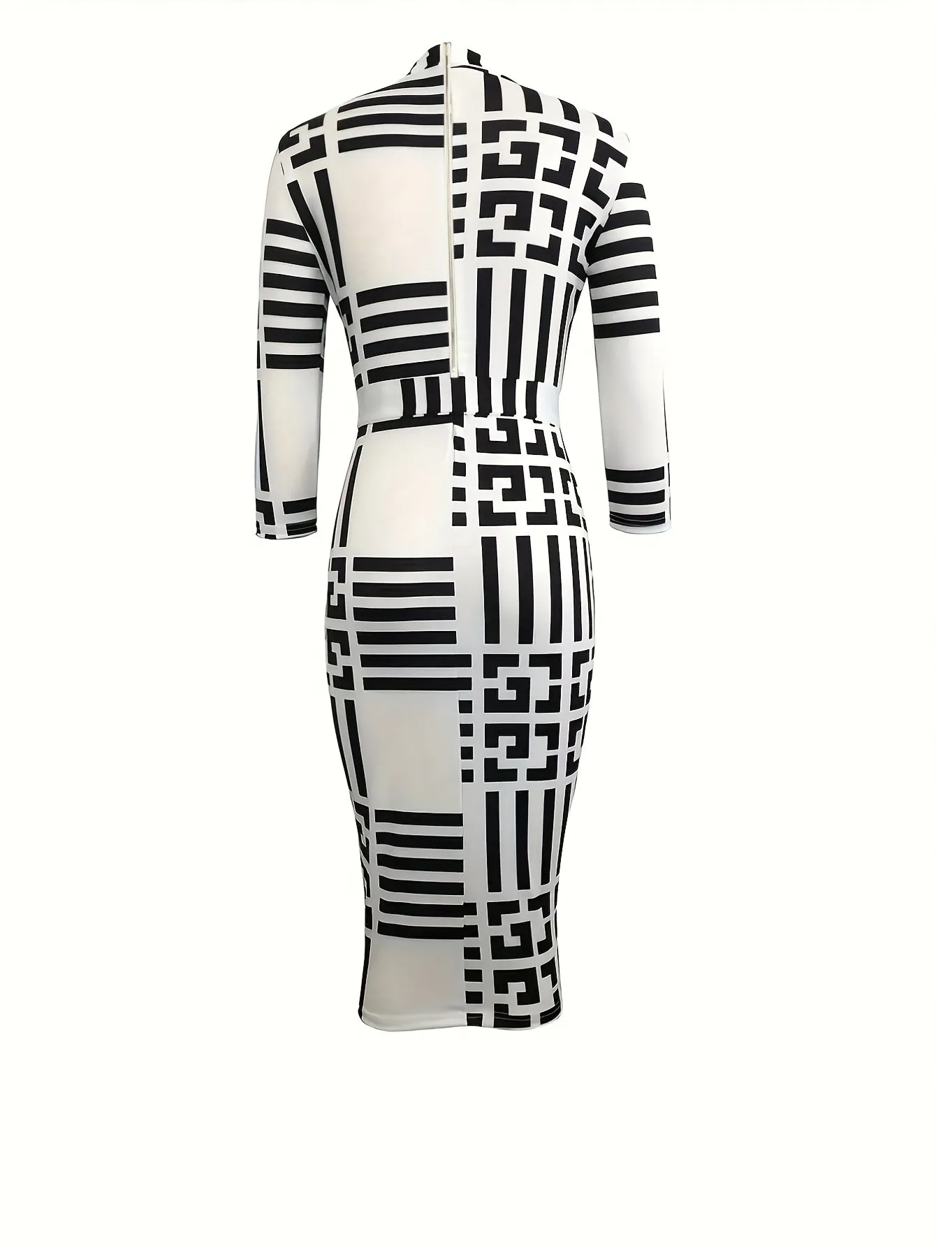 Body con Tie Front Casual Dress