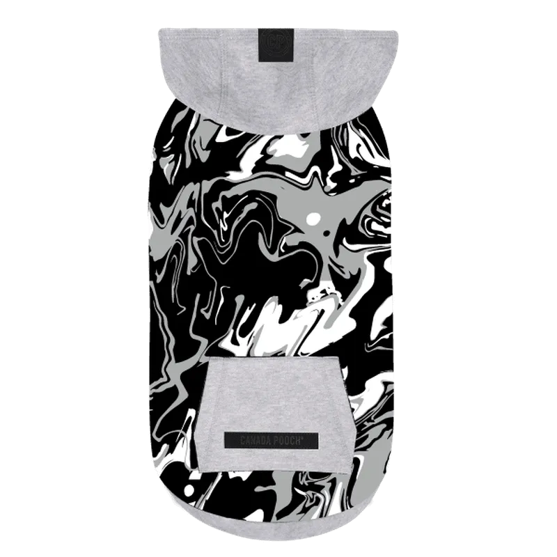 Canada Pooch Whatever the Weather Hoodie Glow Marble