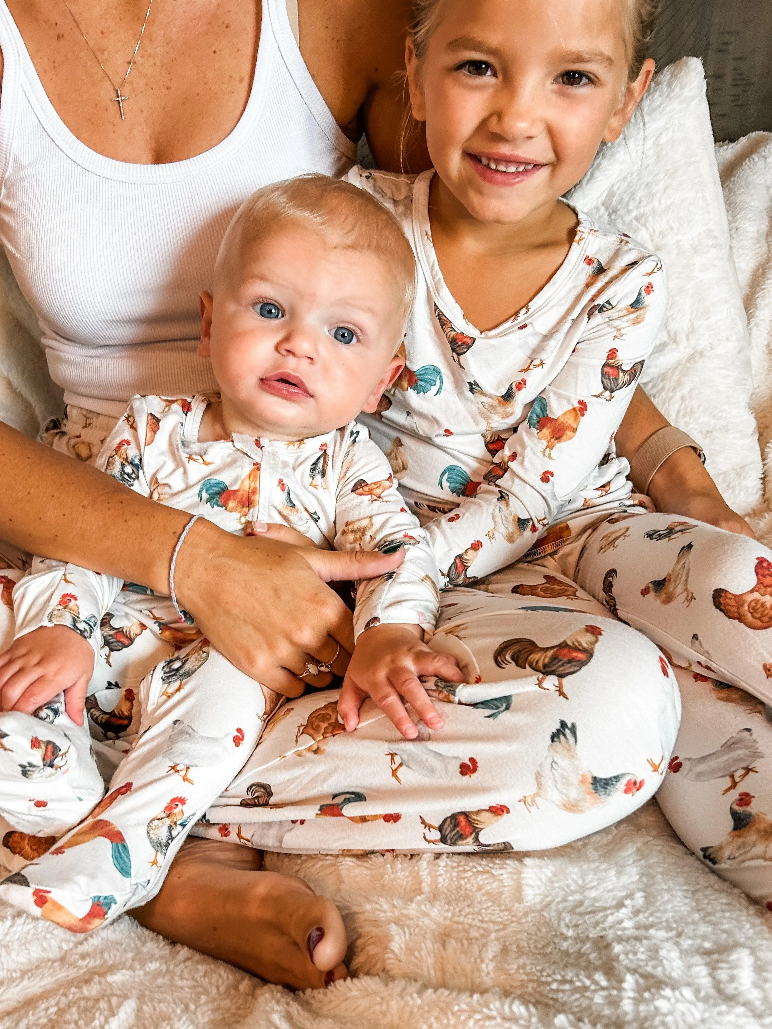 Chicken Baby Bamboo Pajamas