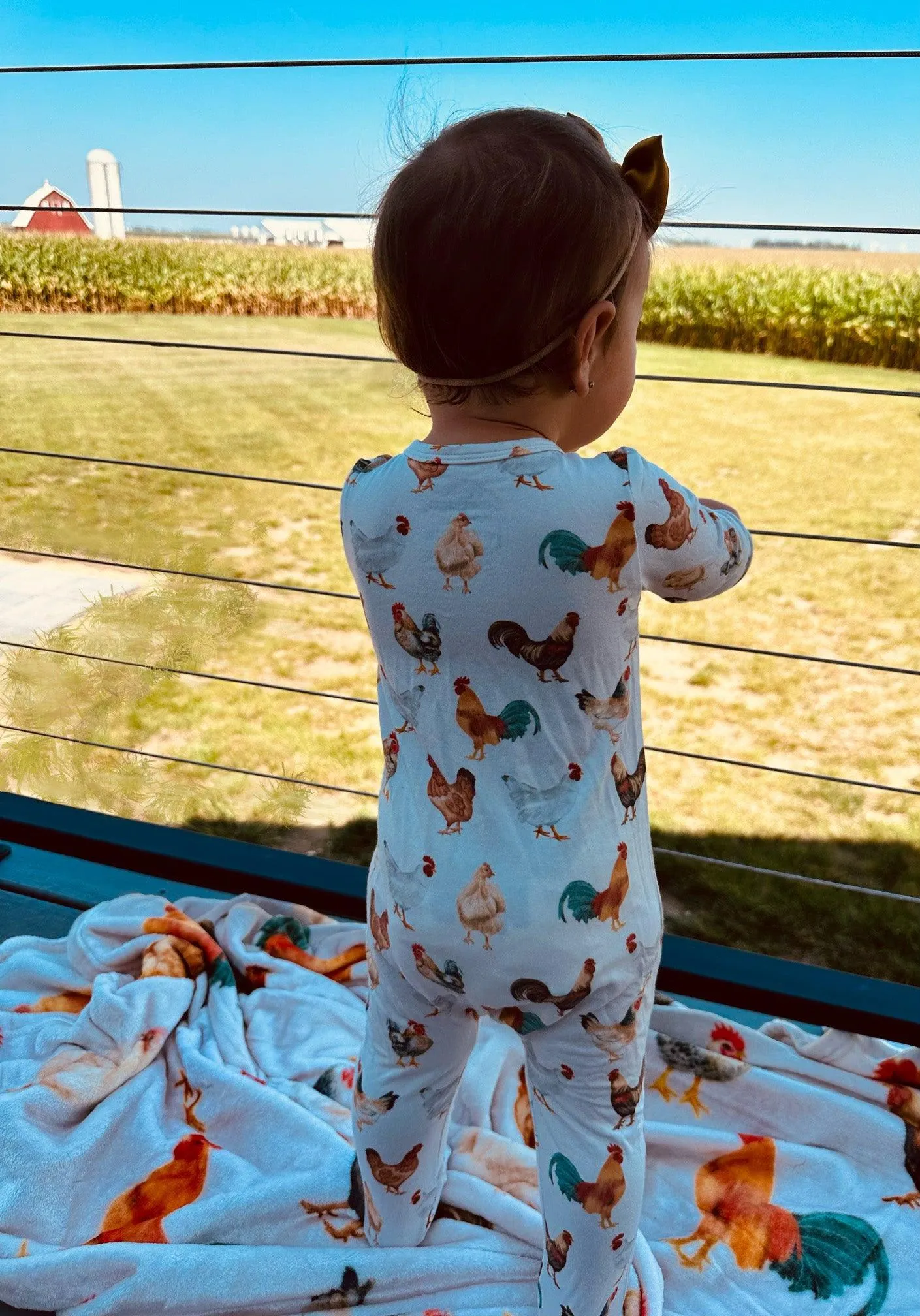 Chicken Baby Bamboo Pajamas