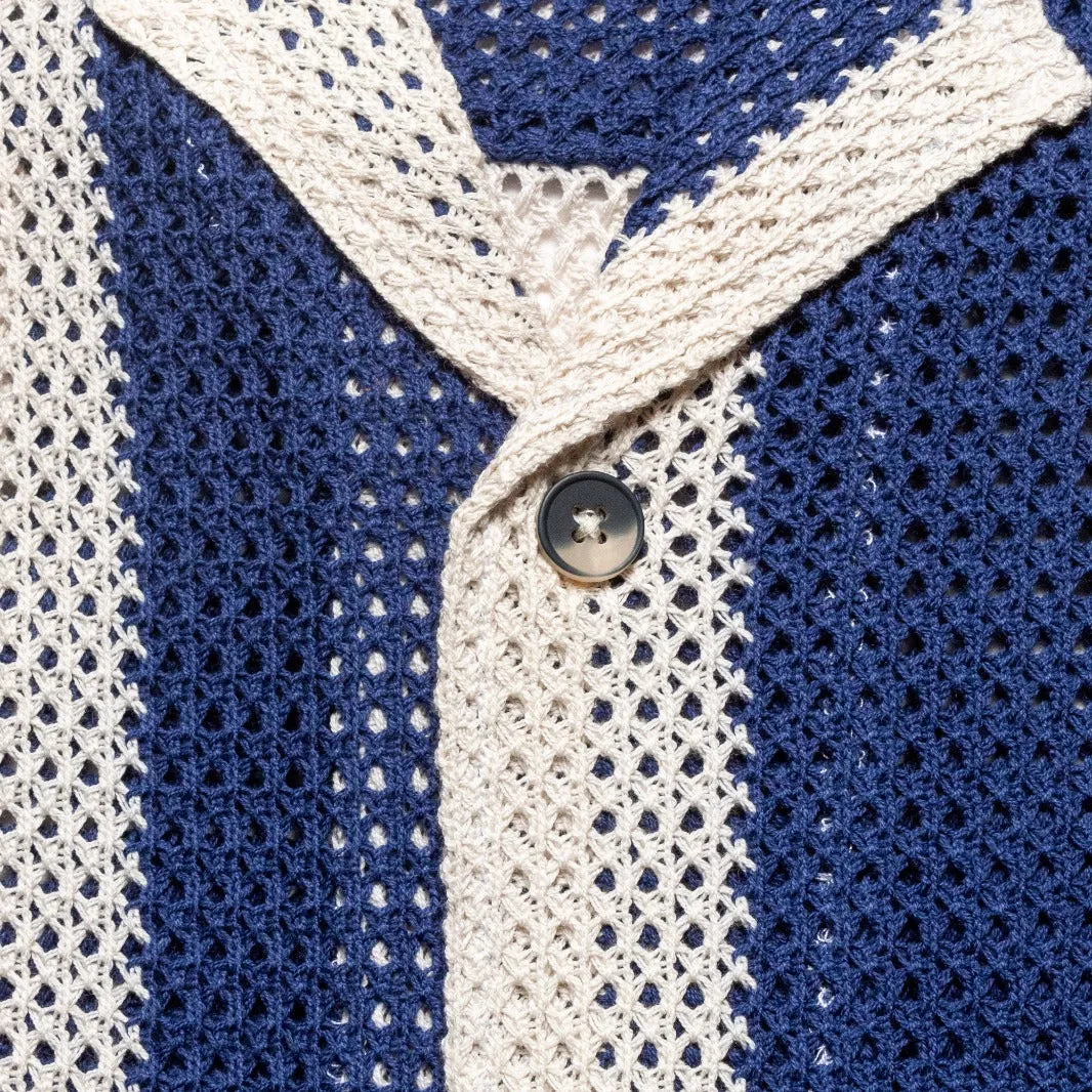 Do Not Disturb Relaxed Fit Short Sleeve Shirt - Ocean
