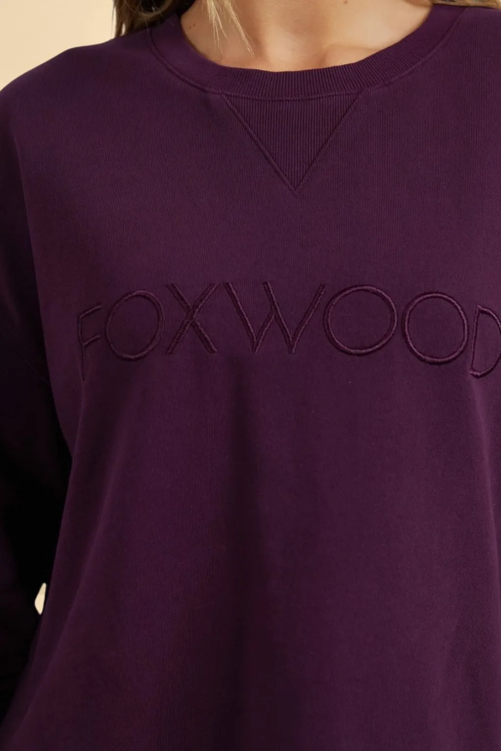 Foxwood Simplified Crew Plum