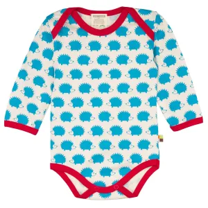 Hedgehog | Long Sleeve Baby Bodysuit | GOTS Organic Cotton