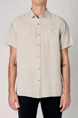 Men At Work Hemp SS Shirt - Stone