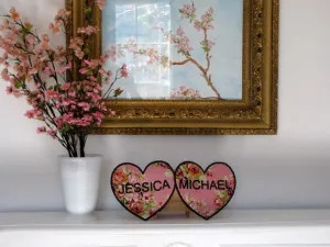 Mommy Daddy Hearts Banner