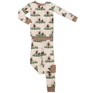My Hometown Baby 2 Piece Bamboo PJ Set - The Hunt