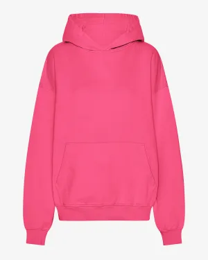 Organic Oversized Hood - Bubblegum Pink