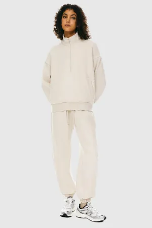 Oversized Half Zip Sweatshirts