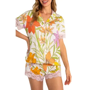 PJS Lazy Days Button up Top