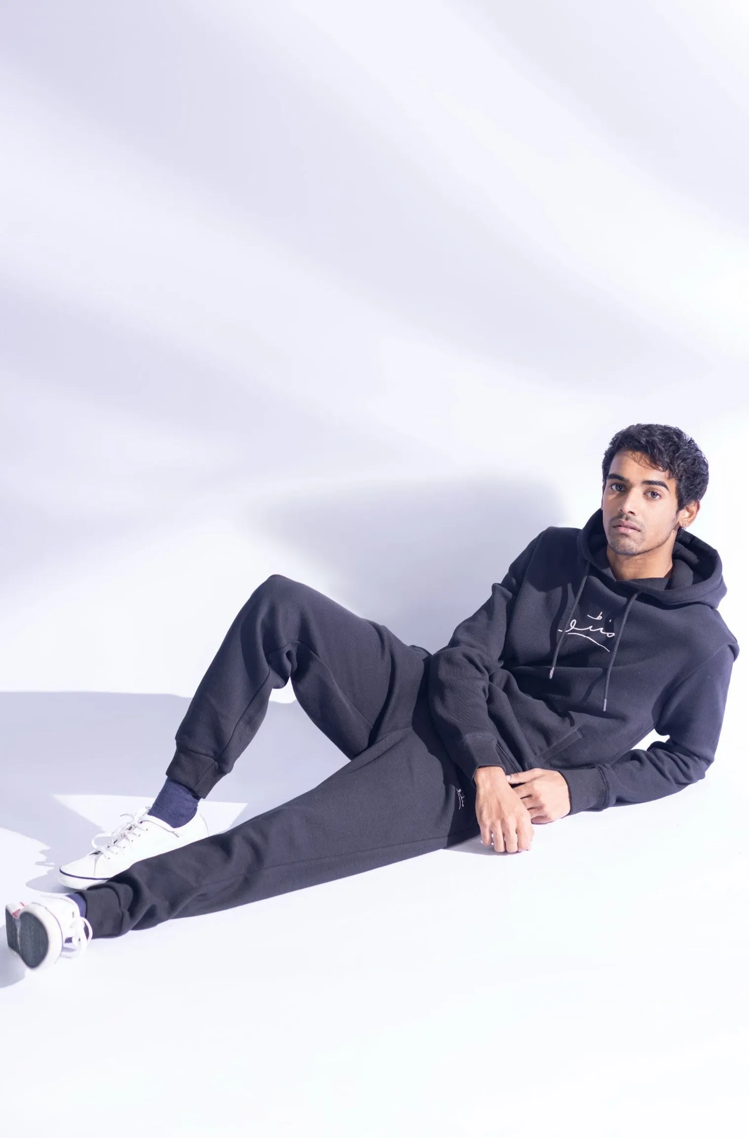 Pullover Hoodie - Raven Black