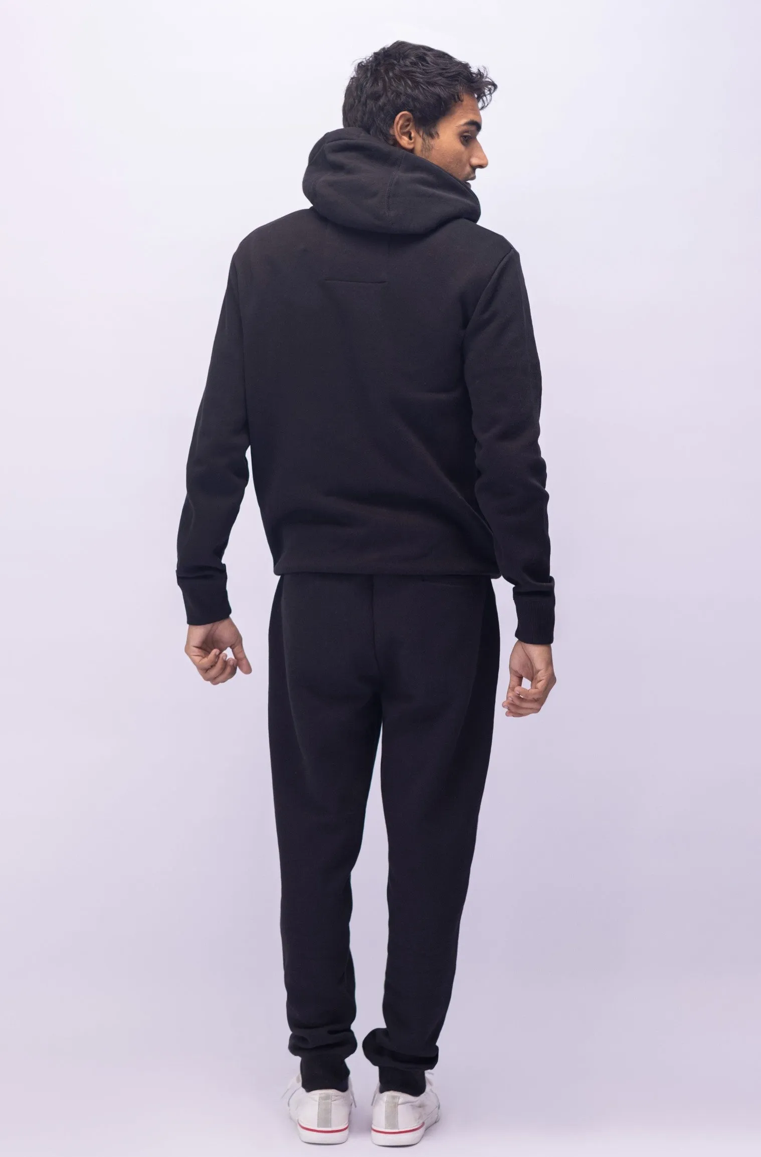 Pullover Hoodie - Raven Black