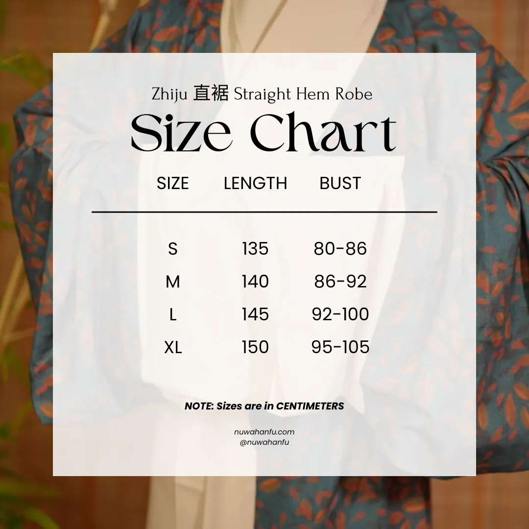 Qing Bi 青碧 Faded Turquoise Han Dynasty Mawangdui Restoration Pure Cotton Unisex Zhiju Robe