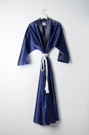Raw Silk Tie Abaya