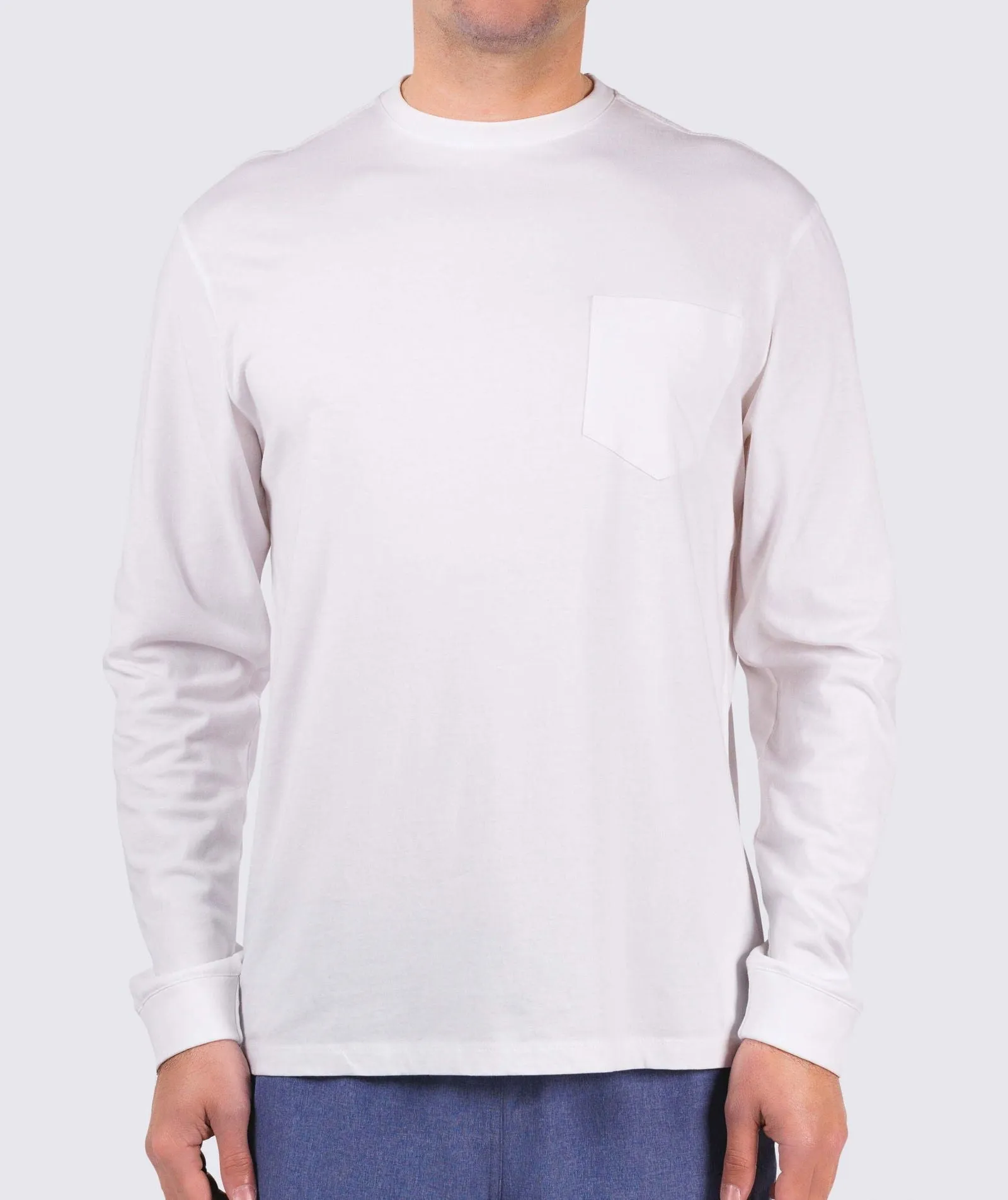 Relaxed Turtle Pocket Tee-Long-Sleeve