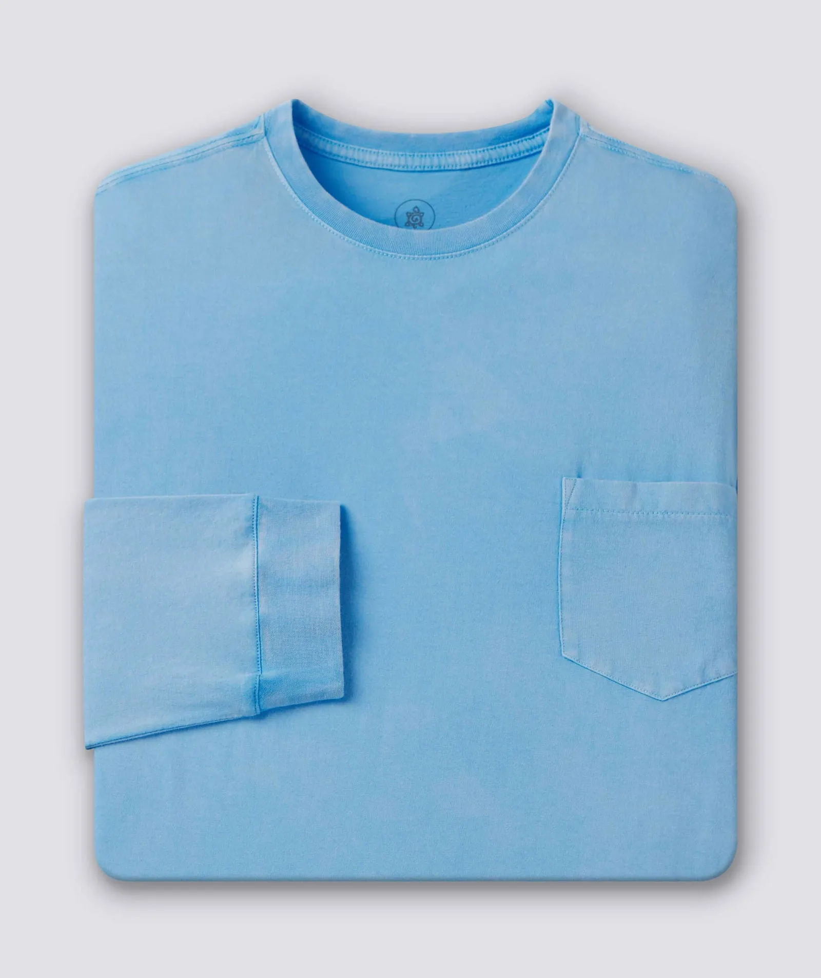 Relaxed Turtle Pocket Tee-Long-Sleeve