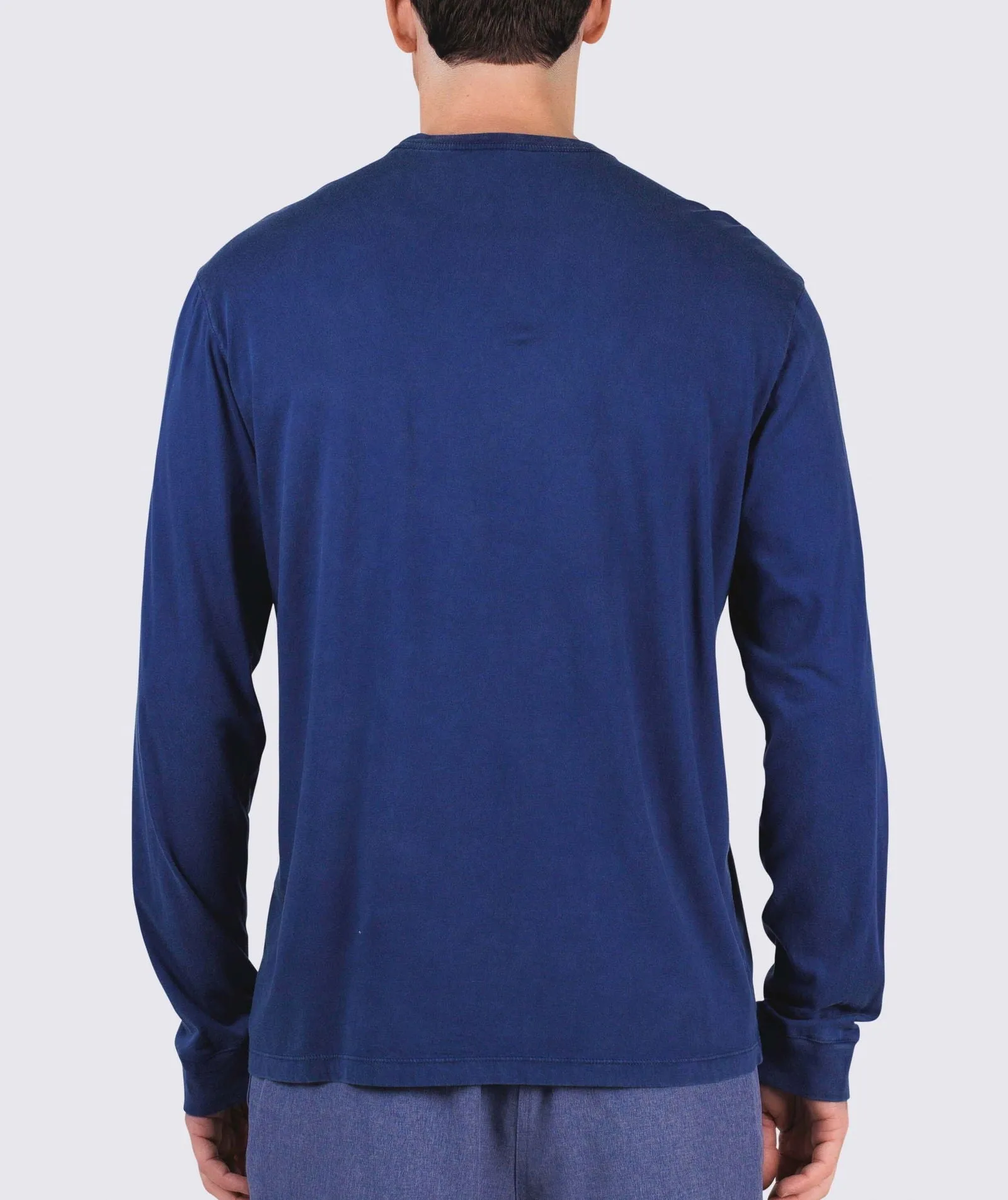 Relaxed Turtle Pocket Tee-Long-Sleeve