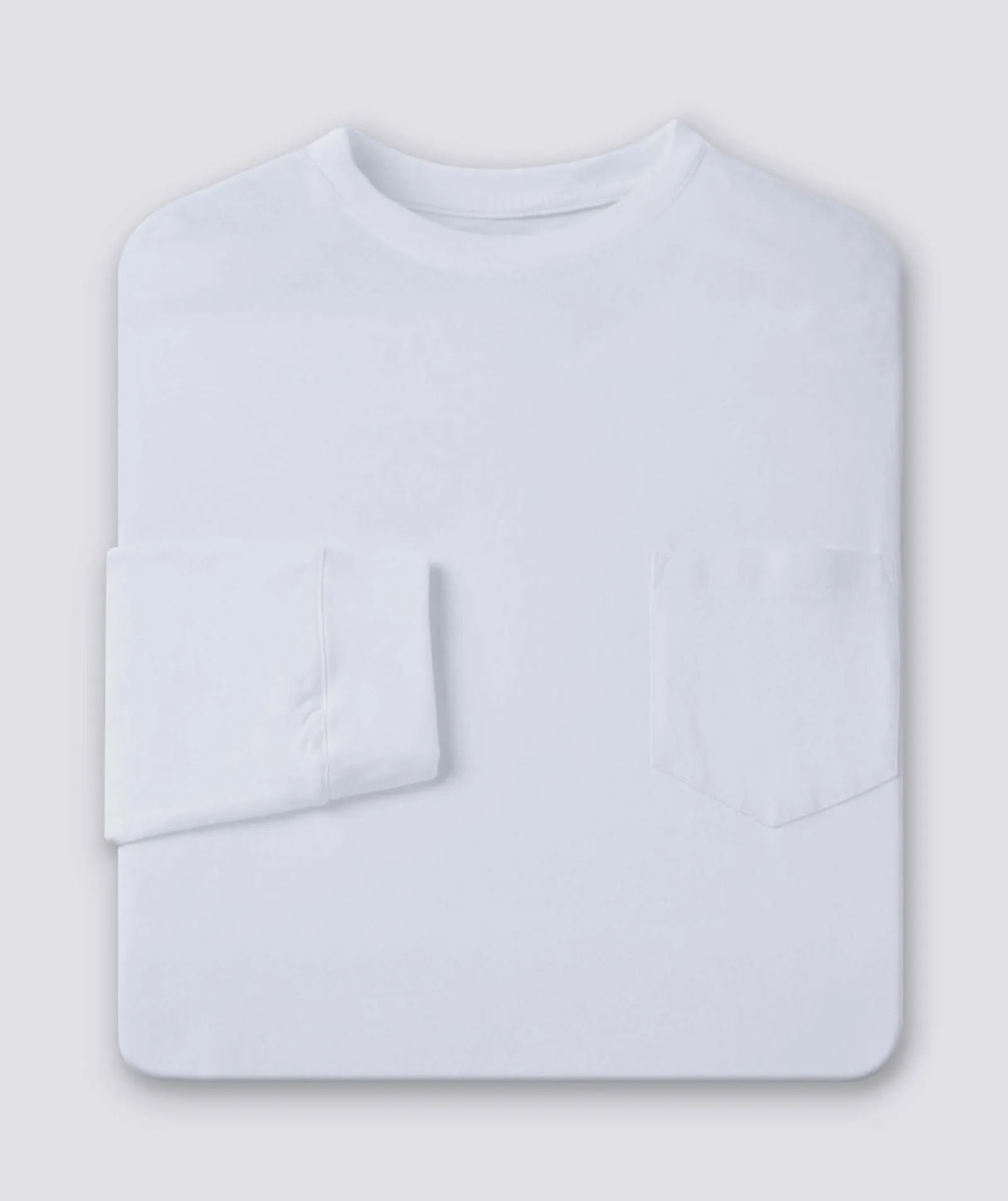 Relaxed Turtle Pocket Tee-Long-Sleeve