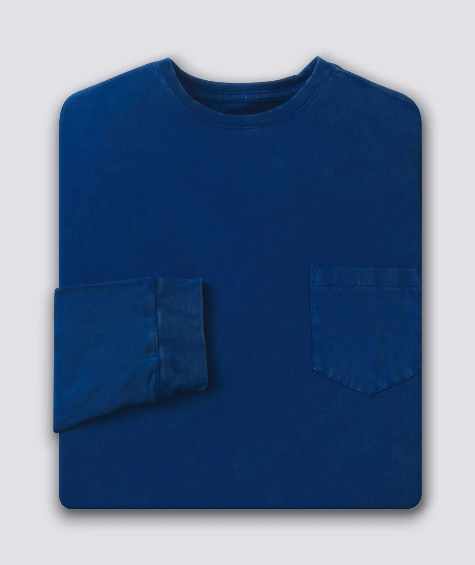 Relaxed Turtle Pocket Tee-Long-Sleeve
