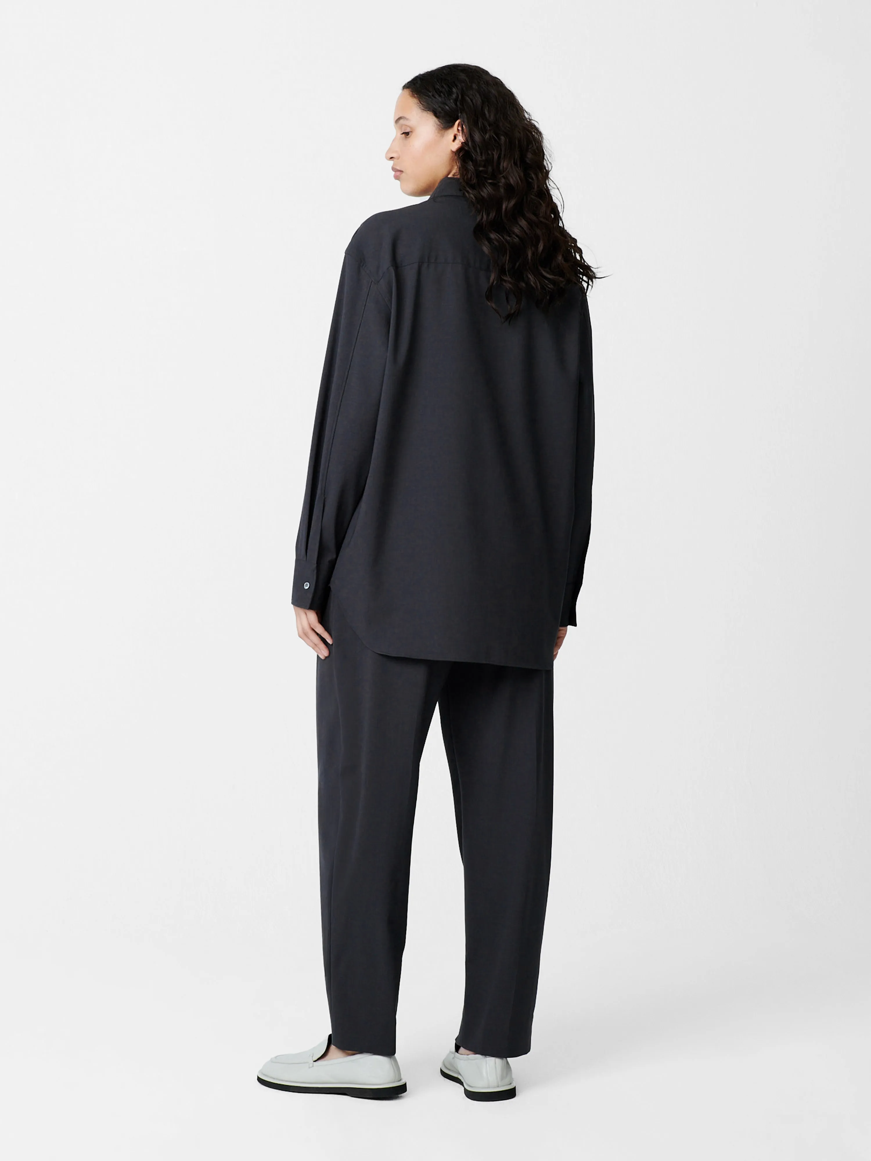 Santos Shirt in Seal Blue