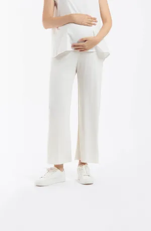White Maternity Soft Pants