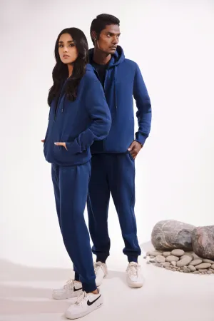 Zipper Hoodie - Midnight Blue